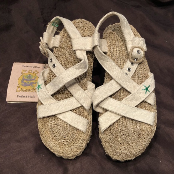 Eco Dragon 100% Hemp Sandals - Picture 4 of 9